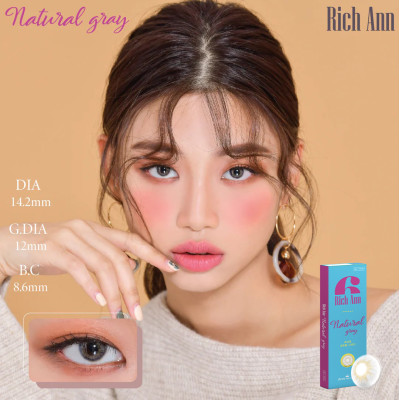  Ann365 1Day – Rich Ann Natural Gray自然亮灰 日拋 6片裝(門市現貨)